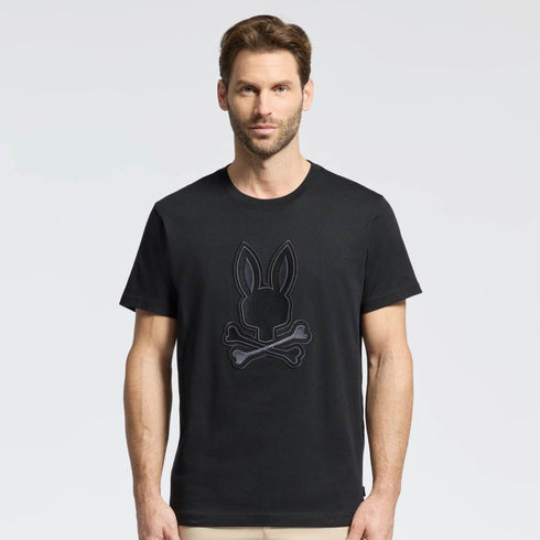 CAMISETA NEGRA NEW CASTLE PSYCHO BUNNY